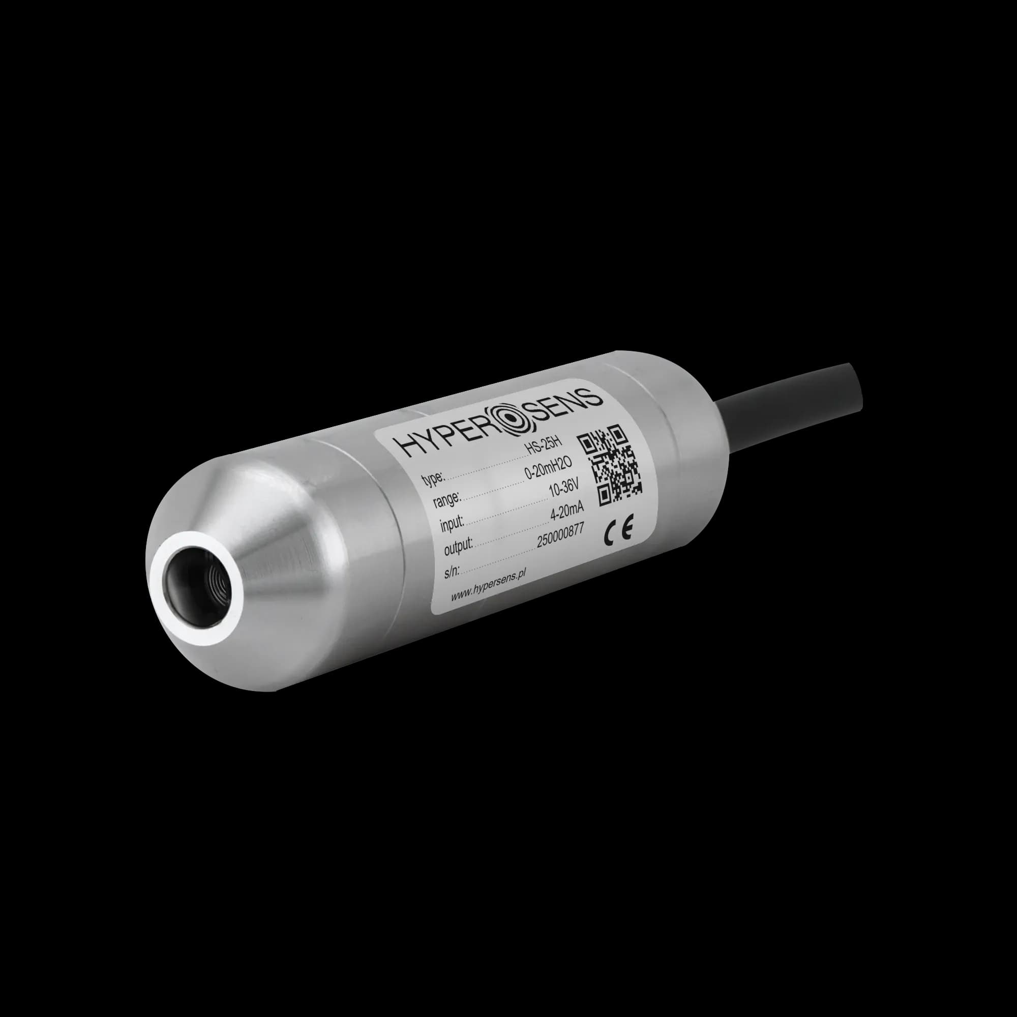 Sonda hydrostatyczna HS-25 H — membrana Hastelloy C-276