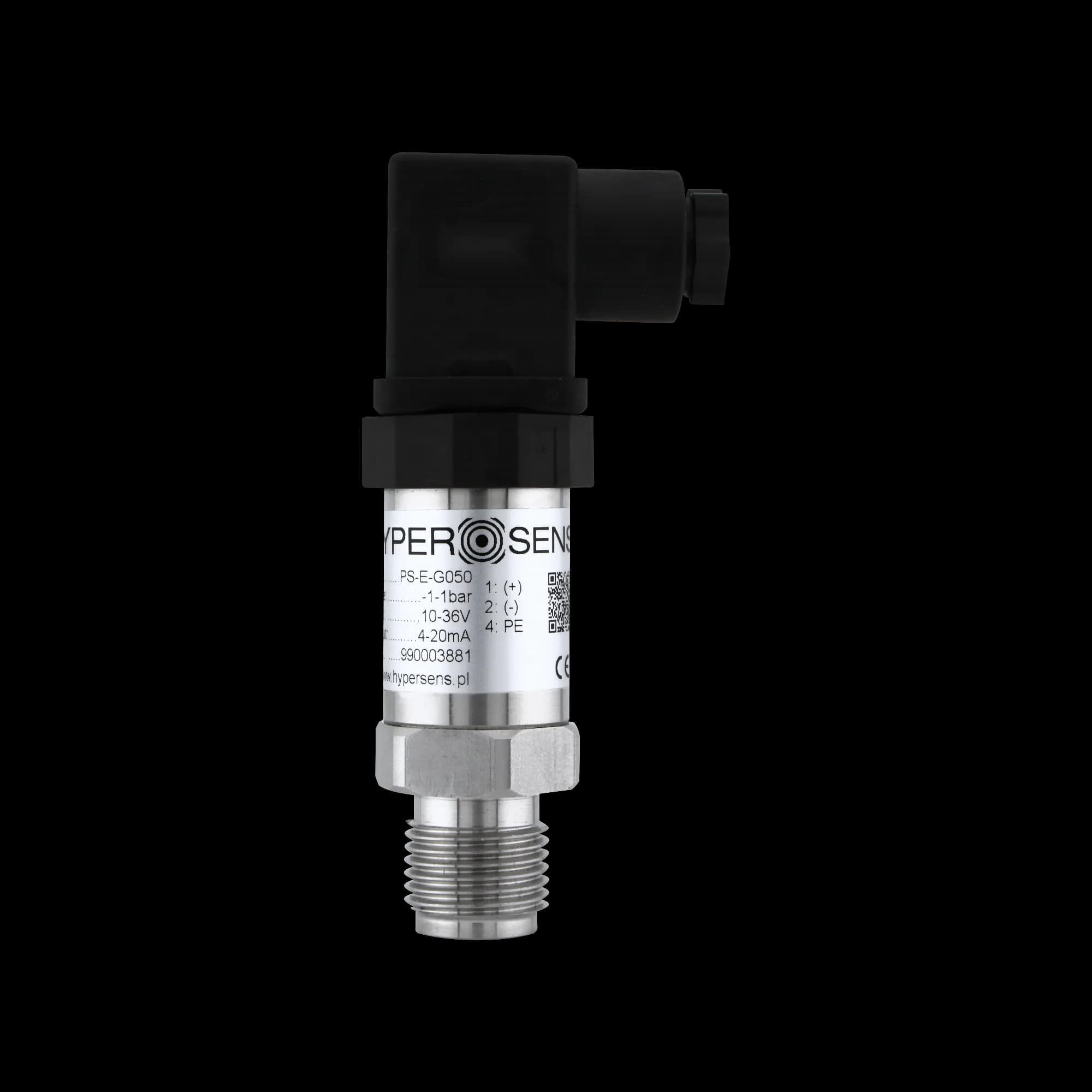 Przetwornik ciśnienia PS-E G050 DIN43650B — zdjęcie produktu